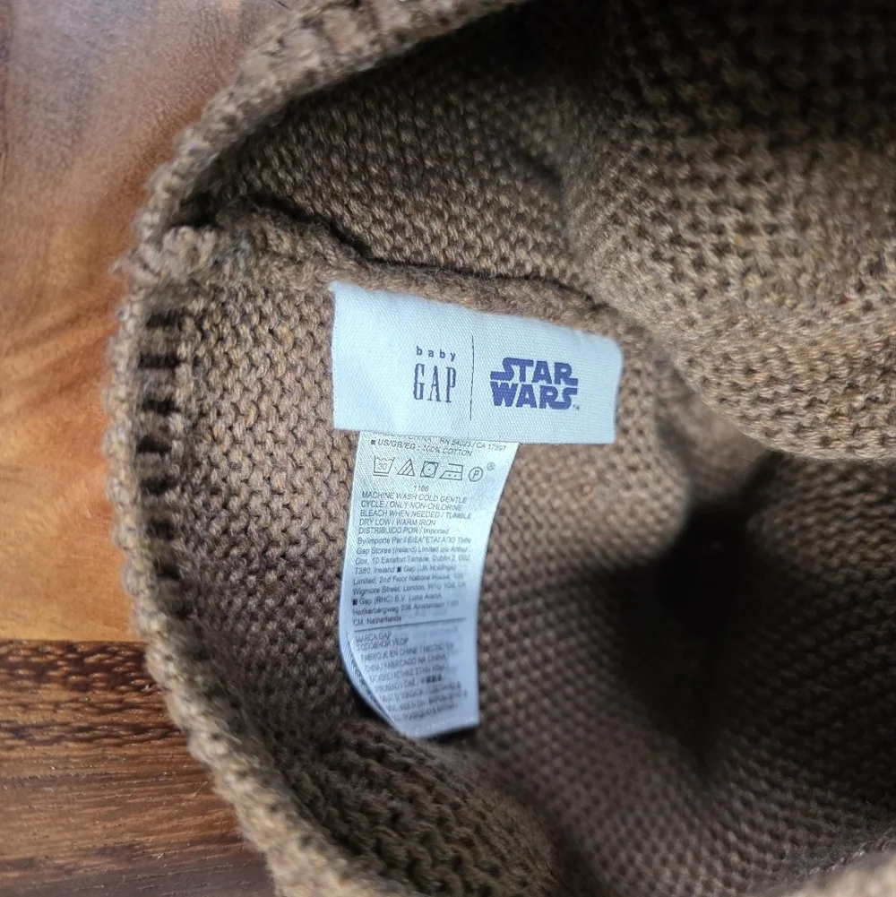 Star Wars Leia Baby Gap Knit Hat 12 - 18 Months